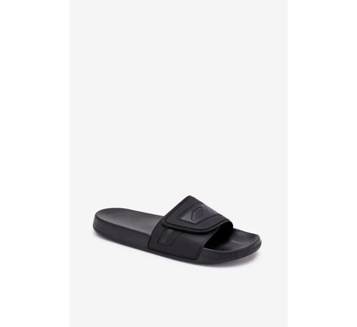 Pánské sandály Na Suchý zip model 21664822 Černé - 4F