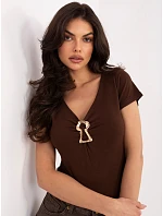 Bluzka IR BZ model 22097921 brązowy - FPrice