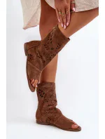 Sandále model 194671 Krok vo veľkom štýle Sandále model 194671 Krok vo veľkom štýle