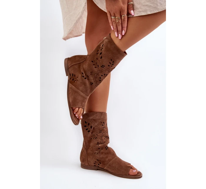 Sandále model 194671 Krok vo veľkom štýle Sandále model 194671 Krok vo veľkom štýle