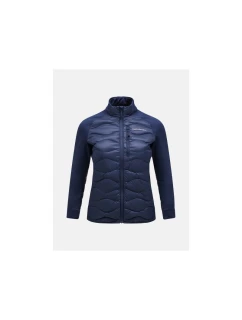 Peak Performance W Helium Down Hybrid Jacket navy blue