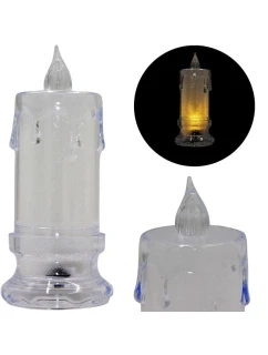 Dekoratívna LED sviečka 5x11 cm