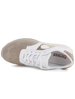 Dámske kožené poltopánky bielo-béžové Artiker 58C1113