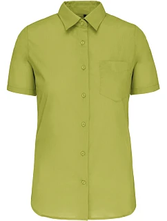 K Popelínová halenka s krátkým rukávem 20.K lime model 22510199 - Kariban