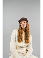 Atlantis Headwear Severny 5-panelová manšestrová čiapka s kšiltom 33.0307 hnedá