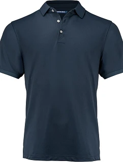 Cutter & Buck Virtue Polo Solid Men Pánske funkčné polo 68.4434 tmavomodrá