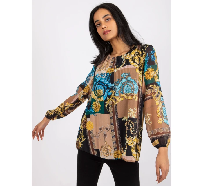 Halenka DHJ BZ černá a béžová model 17081370 - FPrice Halenka DHJ BZ černá a béžová model 17081370 - FPrice