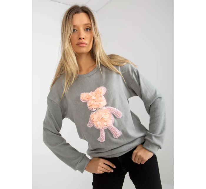 Blúzka LK BZ 509067.15 sivá