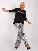 Blúzka RV BZ 9449.76 čierna farba