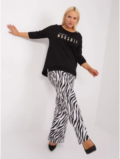 Blúzka RV BZ 9449.76 čierna farba