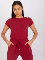 Tričko RV TS 4623.42 bordó