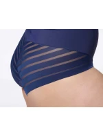 Zoštíhľujúce nohavičky 141 (vysoký pás) námornícka modrá - Julimex Zoštíhľujúce nohavičky 141 (vysoký pás) námornícka modrá - Julimex