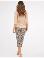 model 21178376 Panther 4 3/4 3XL5XL dámské pyžamo - Cornette