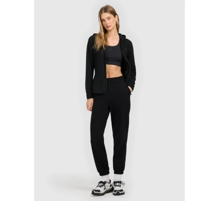 Dámský tenký fleece s kapucí model 21870679 - 4F