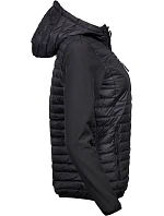 Tee Jays TJ 9629 Dámska bunda s kapucňou Crossover 18.9629 čierna/čierna