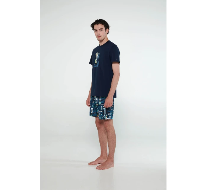 Vamp - Pyžamo s krátkymi rukávmi 20650 - Vamp