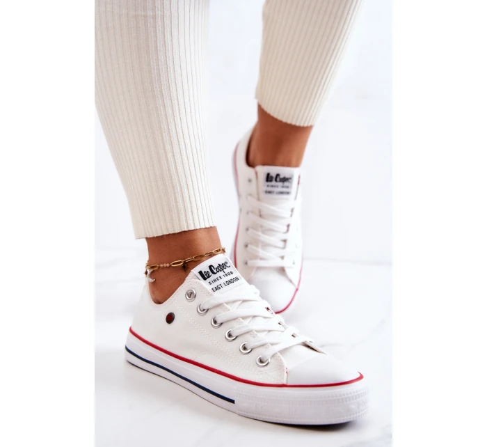 Damskie Trampki Lee Cooper LCW-22-31-0875L Białe