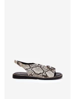 Ploché sandály s ozdobou vzor model 21685693 - Boto