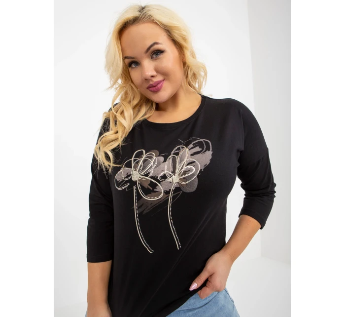 Blúzka RV BZ 8554.01P čierna