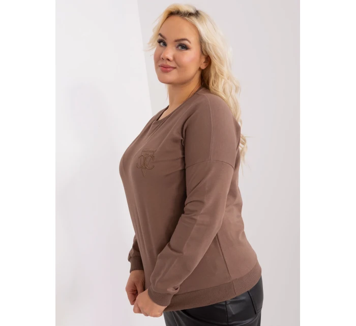 Bluzka RV BZ model 19154353 brązowy - FPrice Bluzka RV BZ model 19154353 brązowy - FPrice
