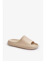 Ľahké dámske papuče Big Star Beige
