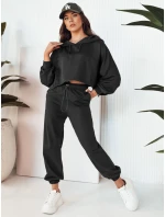 Dámská tepláková souprava black Dstreet model 21975262 - FashionStreet Dámská tepláková souprava black Dstreet model 21975262 - FashionStreet