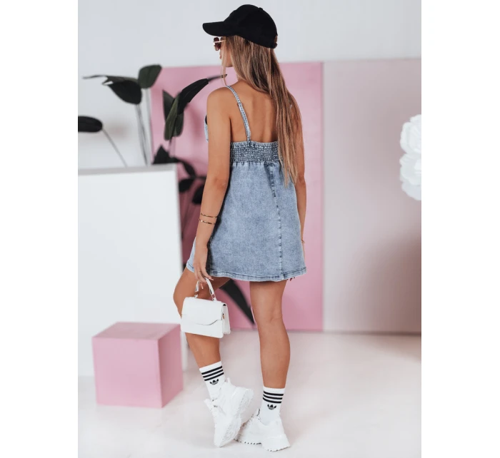 Džínsové šaty bez ramienok LEALA FashionStreet EY2568