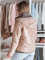 Dámská oboustranná přechodná bunda béžová Dstreet model 21986925 - FashionStreet