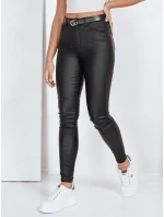 kalhoty z eko kůže černé Dstreet model 21992537 - FashionStreet kalhoty z eko kůže černé Dstreet model 21992537 - FashionStreet