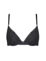 Dámská podprsenka Push-up podprsenka Aura Spotlight WHU černá - Triumph