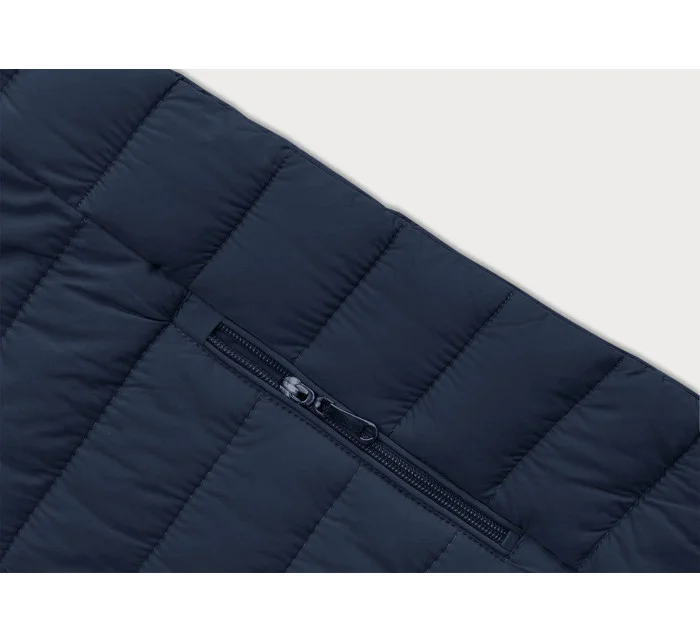 PRZEJŚCIOWA PIKOWANA KURTKA DAMSKA GRANATOWA model 18822979 - J.STYLE PRZEJŚCIOWA PIKOWANA KURTKA DAMSKA GRANATOWA model 18822979 - J.STYLE