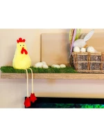 SEDIACA SLIEPKA 18CM JARNÁ DEKORÁCIA