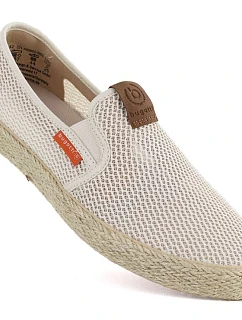 Pánské polobotky slipon béžové model 22079051 - Bugatti