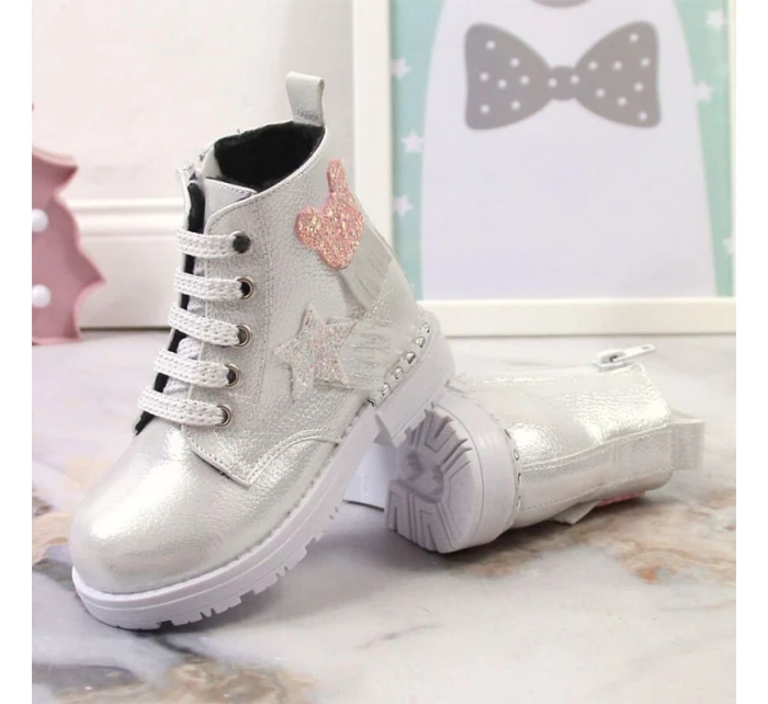 Detské zateplené topánky Jr WOL121C - Potocki