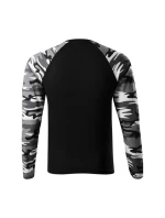 Tričko Malfini Camouflage LS M MLI-16632 camouflage gray pánske