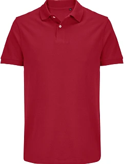 SOL'S Pacific Unisex piqué polo z těžké bavlny  red model 22449250