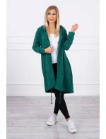 Zelená bunda s potiskem Zelená bunda s potiskem