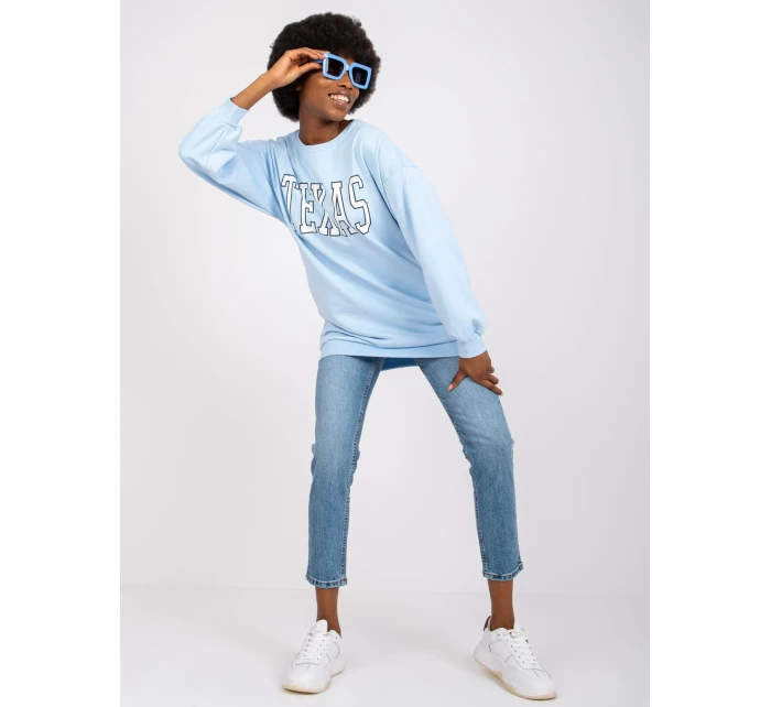 Mikina EM BL 719.36 svetlo modrá