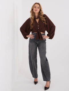 Blúzka MI BZ 3304.12 hnedá