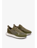 Pánske tenisky na platforme Big Star HI-POLY SYSTEM - khaki Pánske tenisky na platforme Big Star HI-POLY SYSTEM - khaki