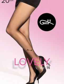 20 Vzorované punčochy model 21913750 - Gatta