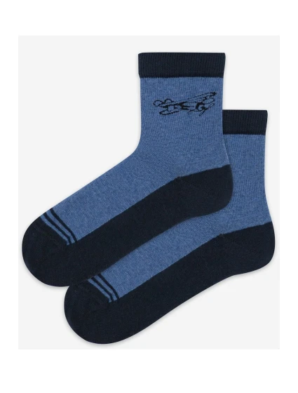 CHLAPČENSKÉ VZOROVANÉ PONOŽKY 11-15 ROKOV W019