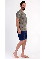 Pánské pyžamo šortky model 22405356 - Vienetta MAN Pánské pyžamo šortky model 22405356 - Vienetta MAN