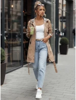 Dámska prechodná bunda CIVIT beige FashionStreet TY4215