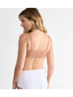 Dámska podprsenka ZERO Microfibre 2.0 Bralette - CAMEO BROWN - hnedá 00ME - SLOGGI