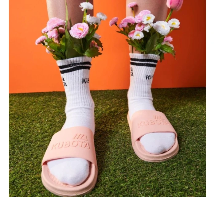 Bazénové žabky basic plain powder pink KUBKBB-SS24-02-08 Bazénové žabky basic plain powder pink KUBKBB-SS24-02-08