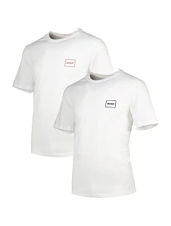 Hugo pánska súprava tričiek Dugopak BIANCO (50548566-100)