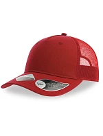 Atlantis Headwear Zion 5-panelová truckerová čiapka 33.0120 červená/červená Atlantis Headwear Zion 5-panelová truckerová čiapka 33.0120 červená/červená