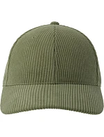 6 panelová manšestrová kšiltovka olive model 22478945 - Atlantis Headwear 6 panelová manšestrová kšiltovka olive model 22478945 - Atlantis Headwear