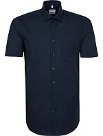 Shirt Regular SSL Košile s krátkým rukávem model 22501416 navy - Seidensticker Shirt Regular SSL Košile s krátkým rukávem model 22501416 navy - Seidensticker